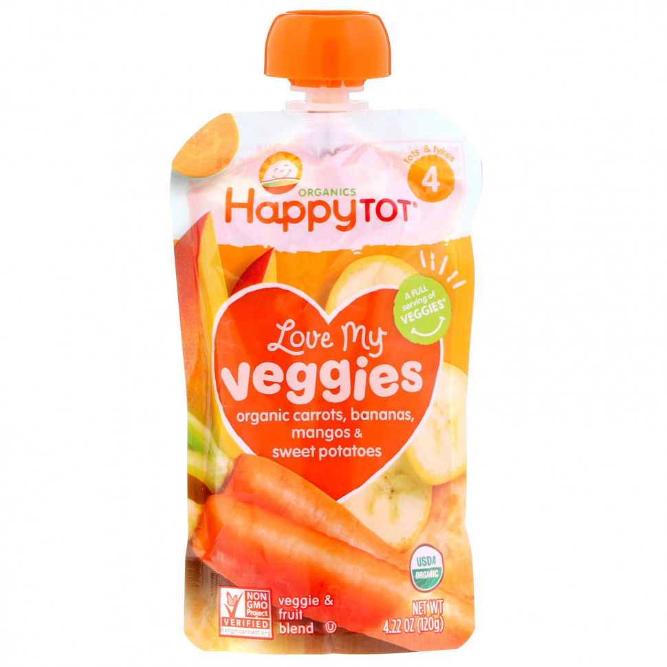   Happy Family Organics, Organics Happy Tot,  ,    , ,   , 120     -     -,    