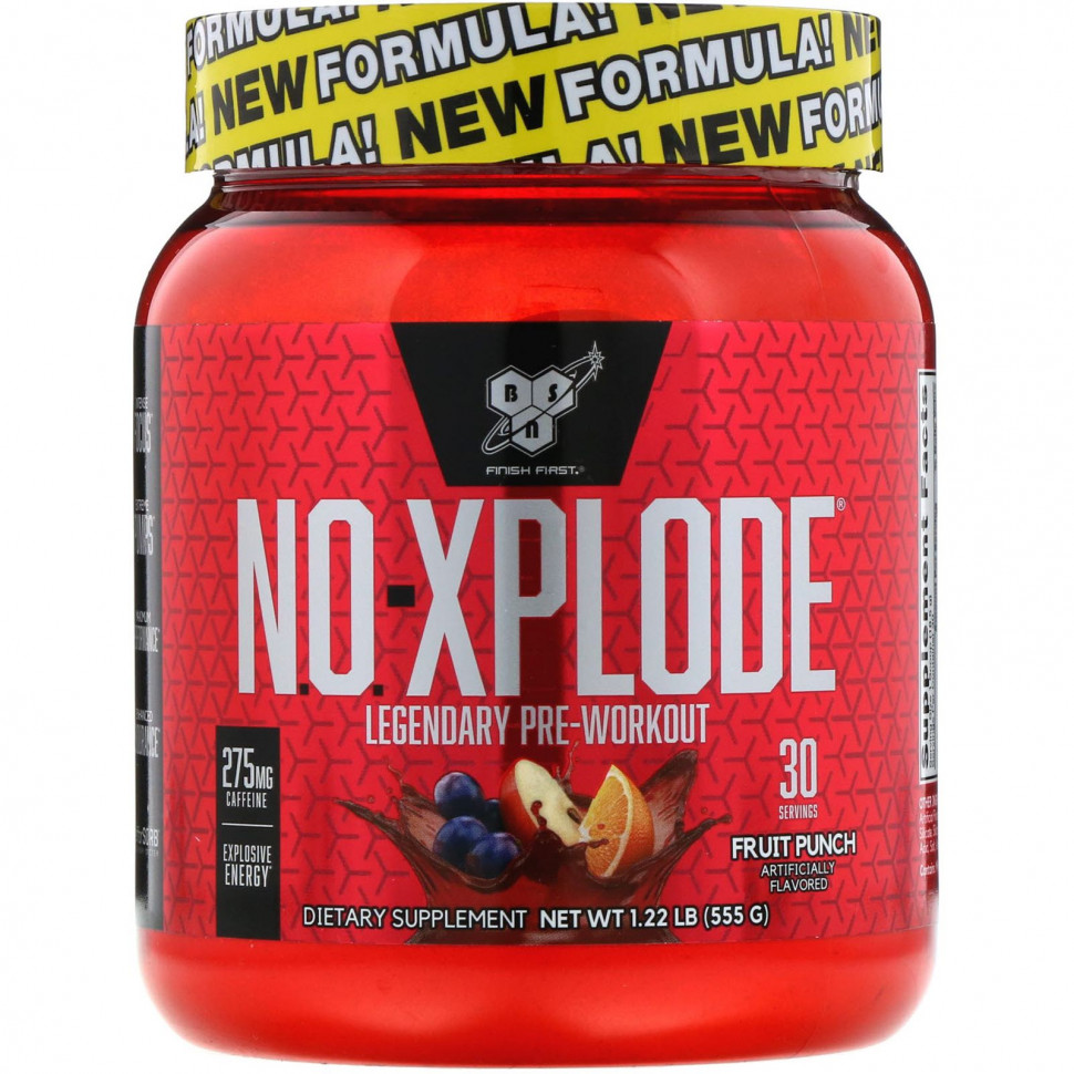   BSN, N.O.-Xplode, Legendary Pre-Workout,    , 555  (1,22 )    -     -,    