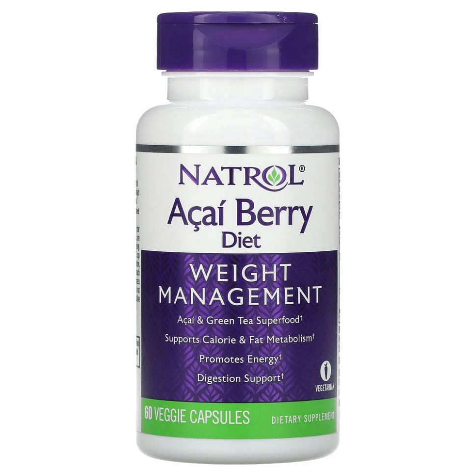   Natrol, Acai Berry Diet,   , 60      -     -,    