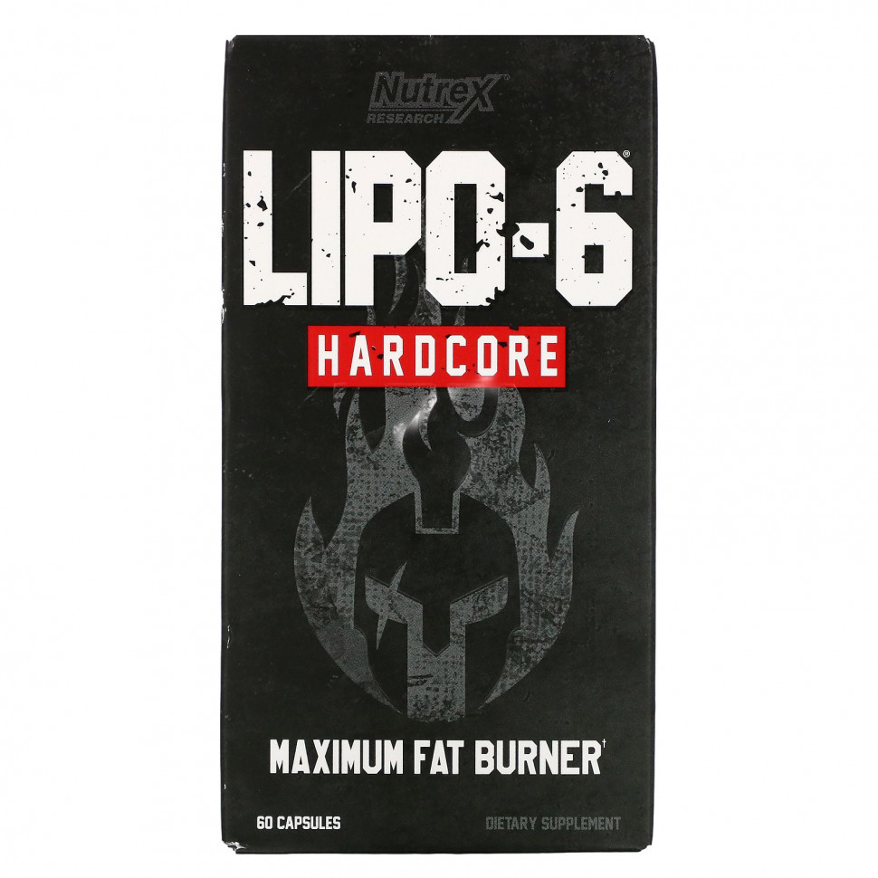   Nutrex Research, LIPO-6 Hardcore,    , 60     -     -,    