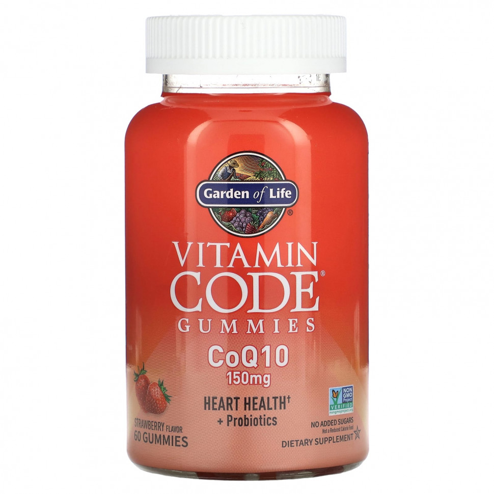   Garden of Life, Vitamin Code,  ,  Q10, , 150 , 60      -     -,    