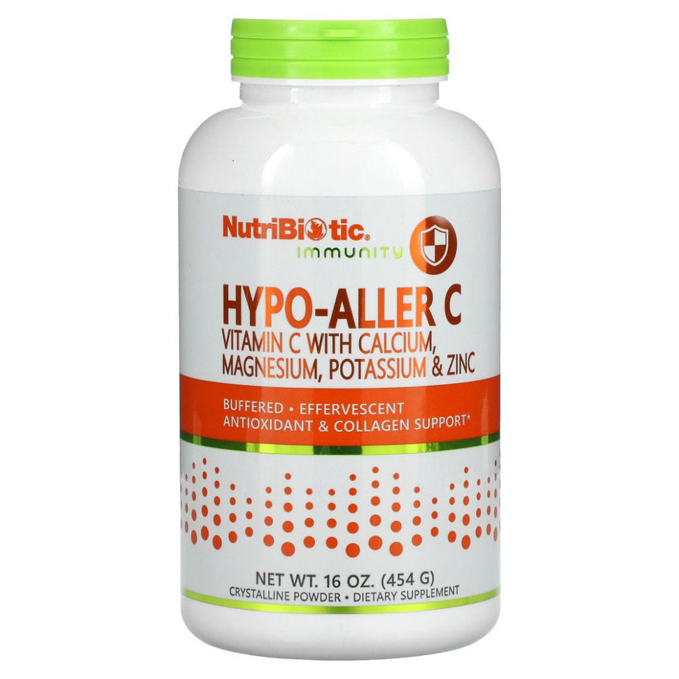   NutriBiotic, Immunity, Hypo-Aller C,  C  , ,   , 454  (16 )    -     -,    