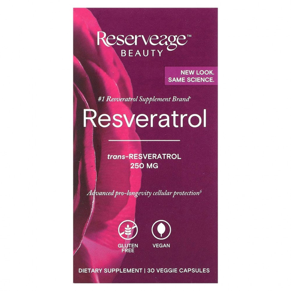   Reserveage Nutrition, , 250 , 30      -     -,    