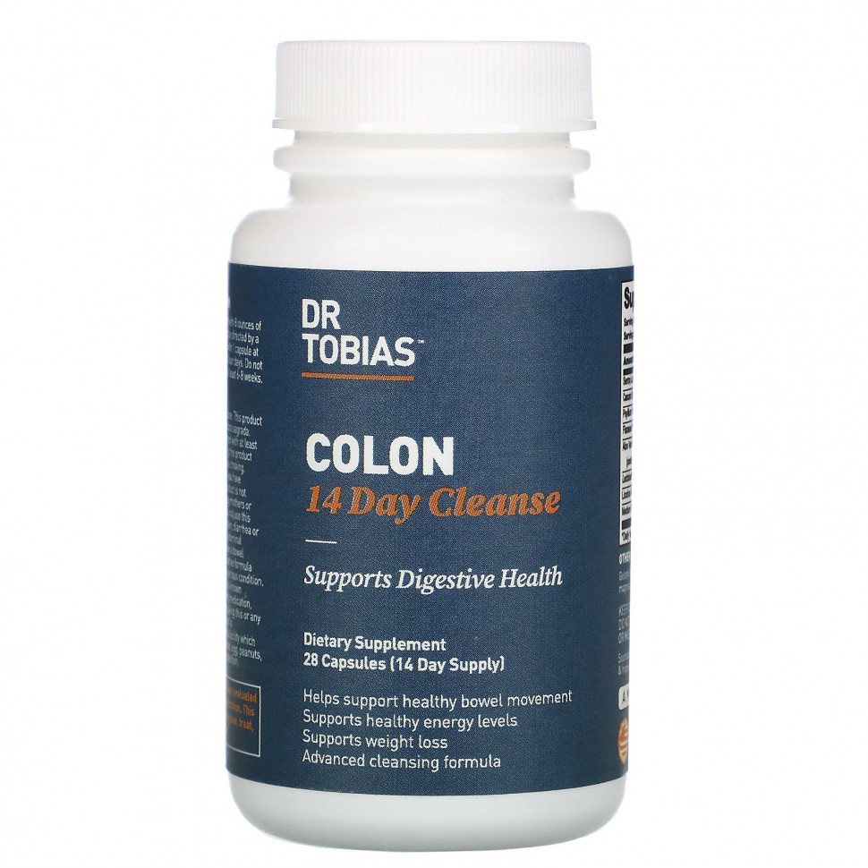   Dr. Tobias, Colon 14 Day Cleanse, 28     -     -,    