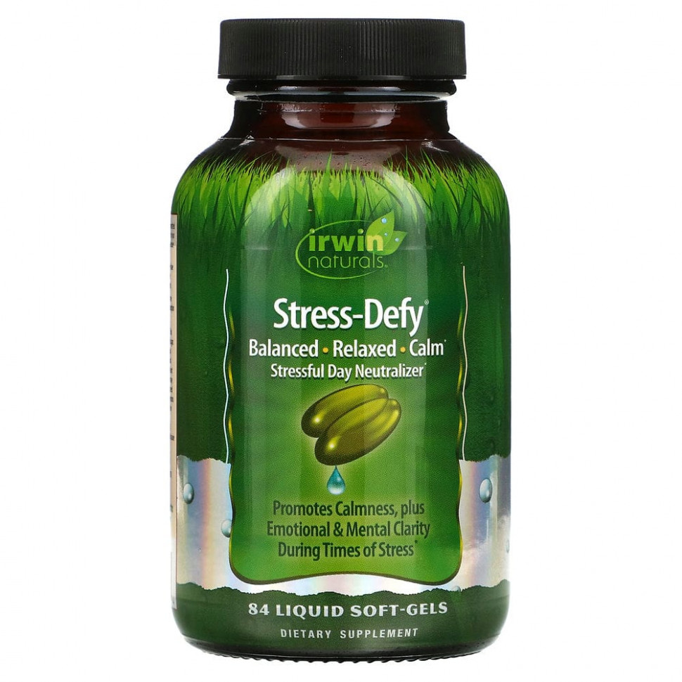   Irwin Naturals, Stress-Defy, 84       -     -,    