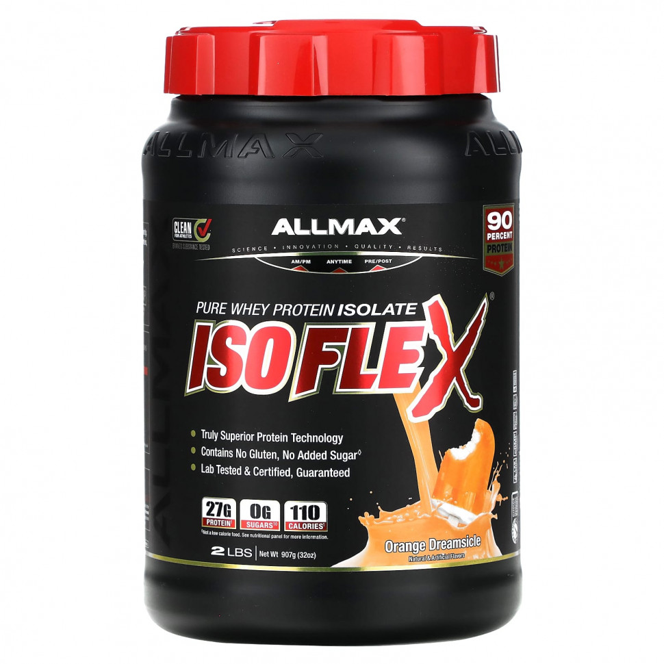   ALLMAX, Isoflex, 100%     (WPI  ),   2  (907 )    -     -,    