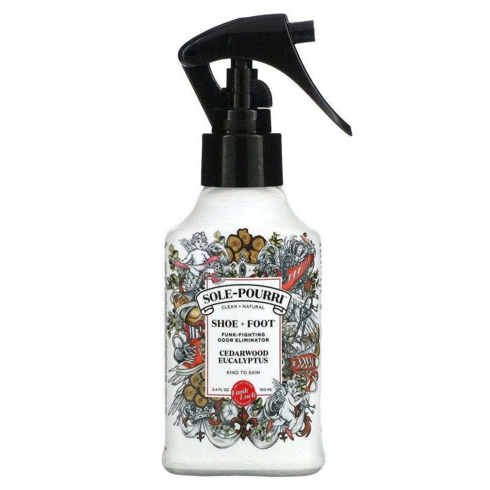   Poo-Pourri, Sole-Pourri, Shoe + Foot,     ,   , 100  (3,4 . )    -     -,    