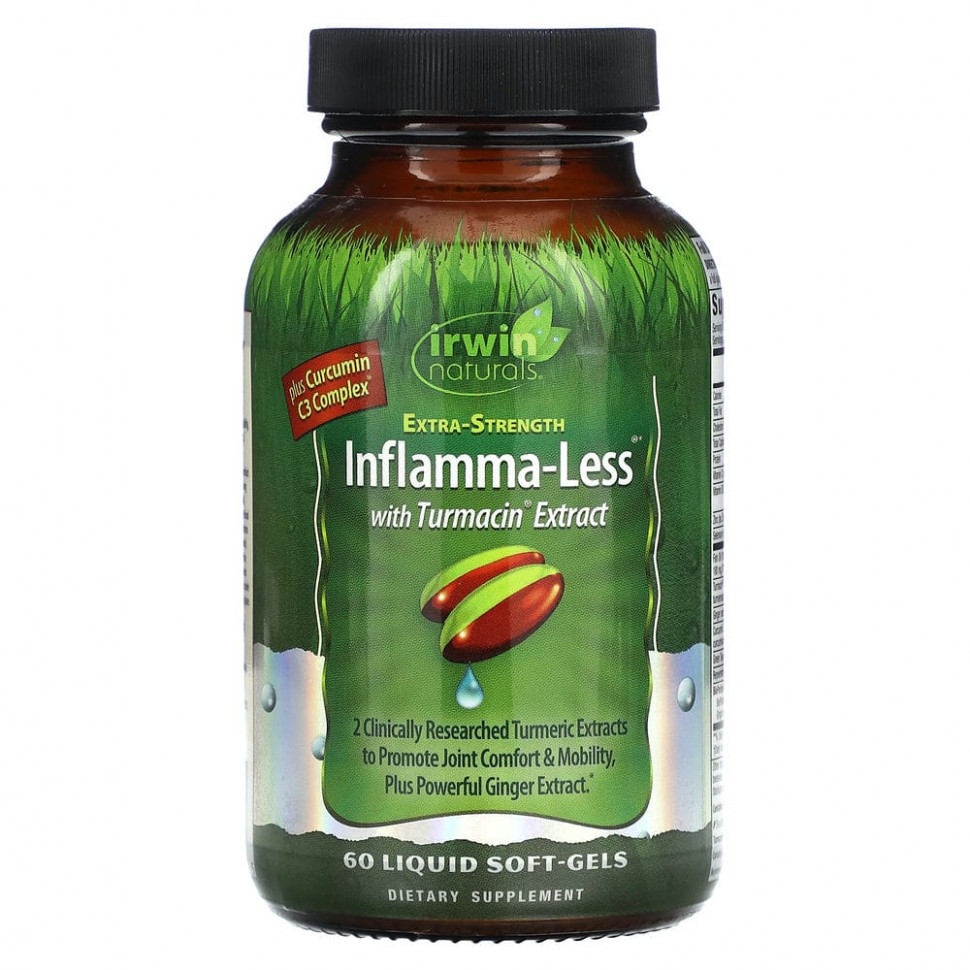   Irwin Naturals, Inflamma-Less   ,   , 60      -     -,    