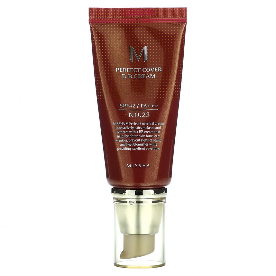   Missha, M Perfect Cover, BB-, SPF 42 PA+++,  23  , 50  (1,7 )    -     -,    