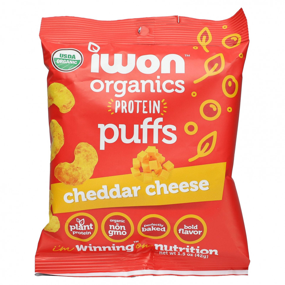   IWON Organics, Organics Protein Puffs,  , 8   42  (1,5 )    -     -,    