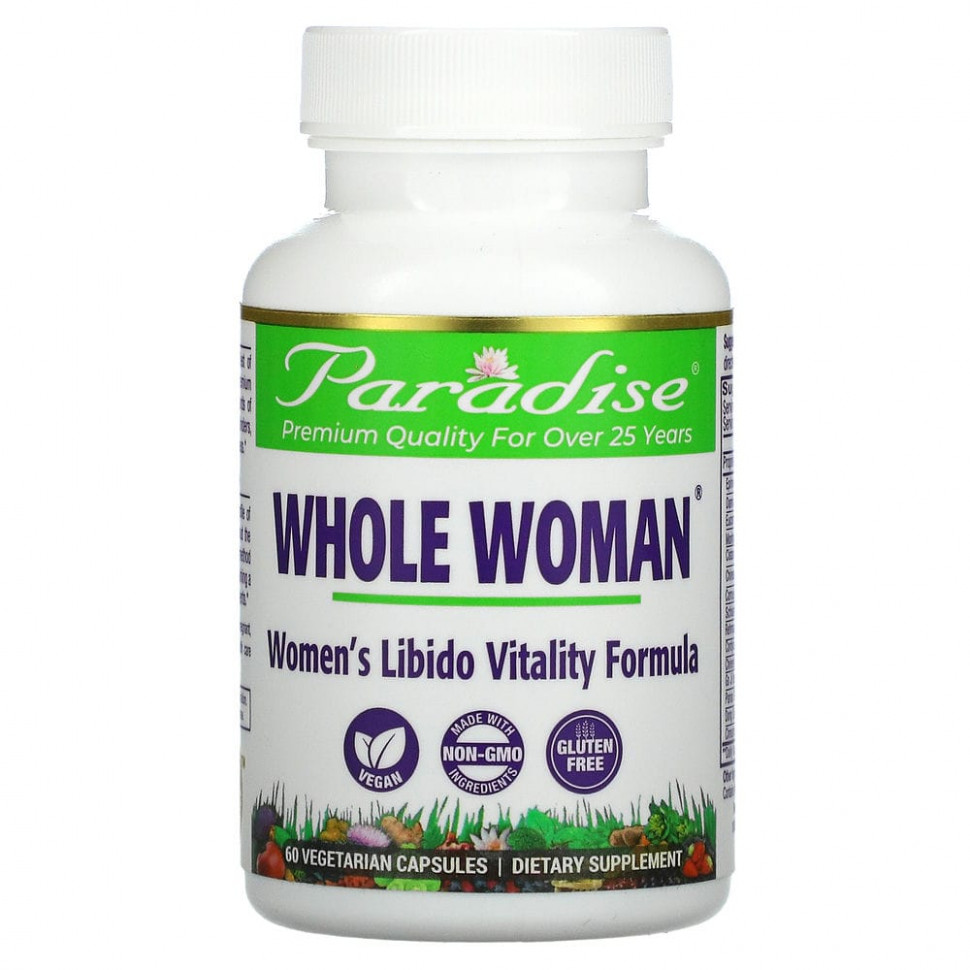   Paradise Herbs, Whole Woman,       , 60      -     -,    