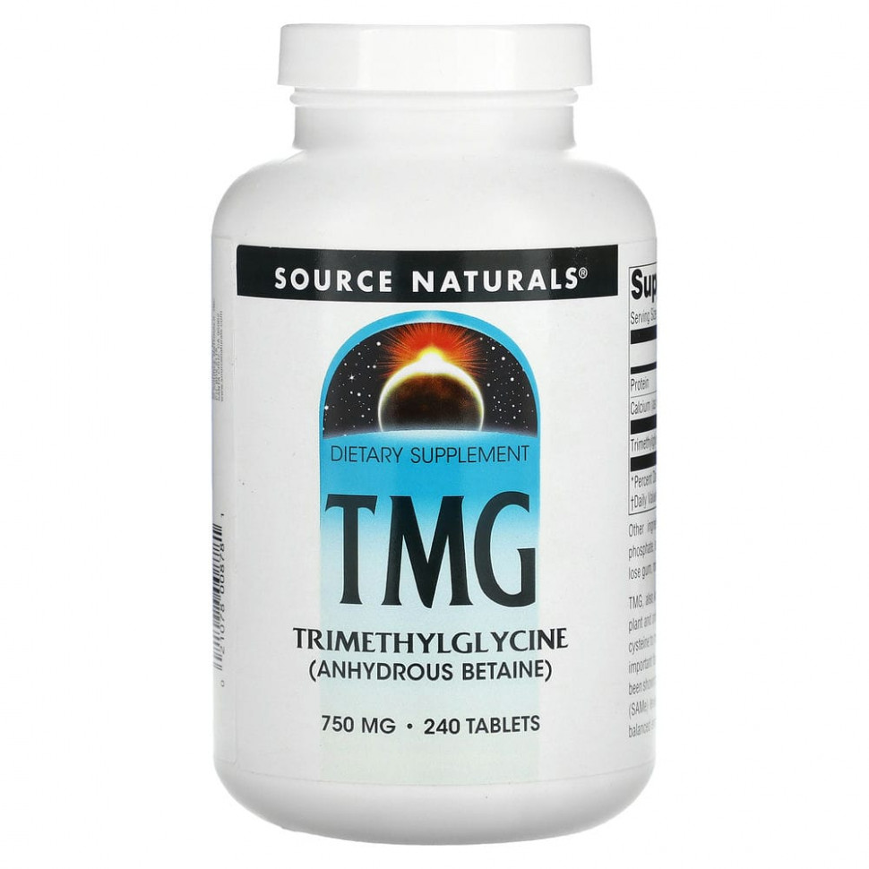   Source Naturals, TMG, , 750 , 240     -     -,    