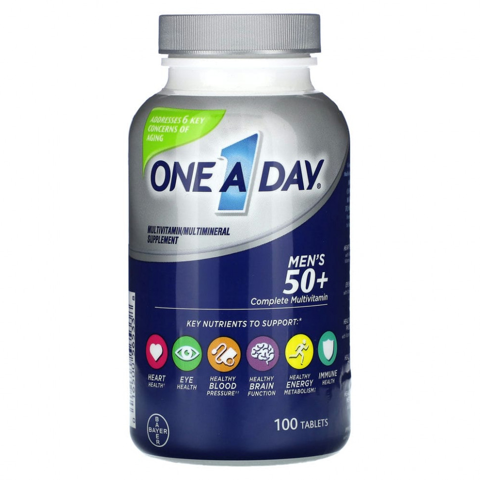   One-A-Day, Men's 50+, Healthy Advantage, / , 100     -     -,    