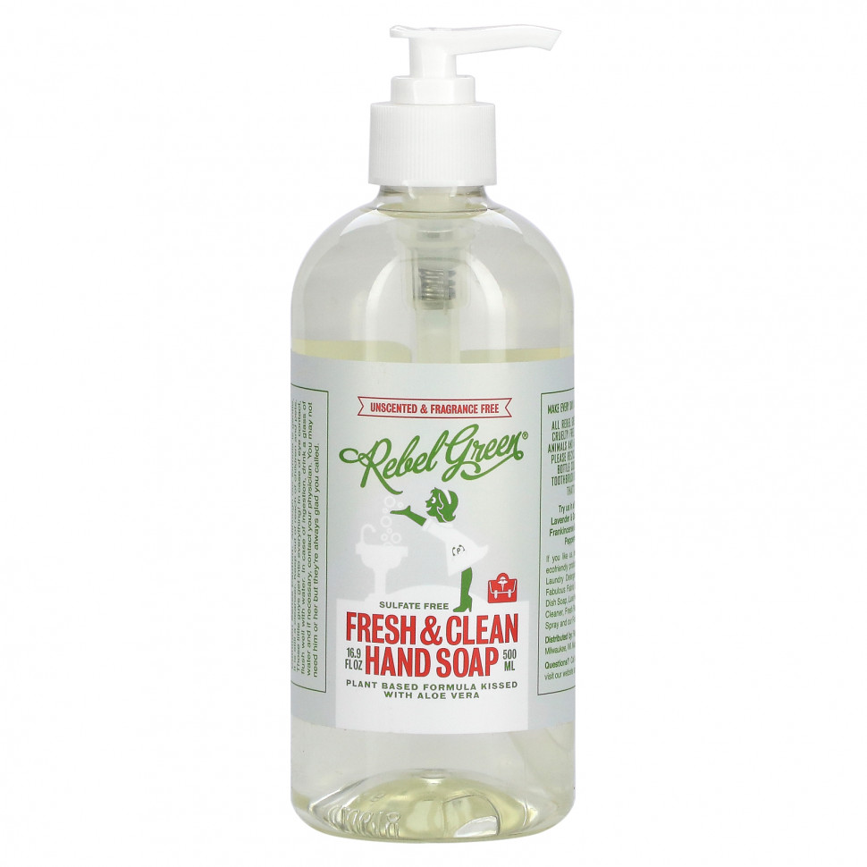   Rebel Green,    Fresh & Clean,  , 500  (16,9 . )    -     -,    