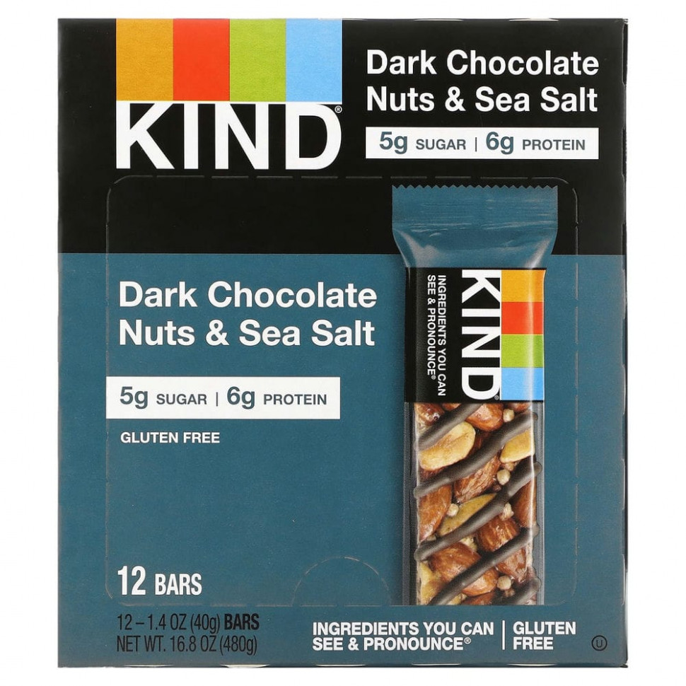   KIND Bars, Nuts & Spices,         , 12   40     -     -,    