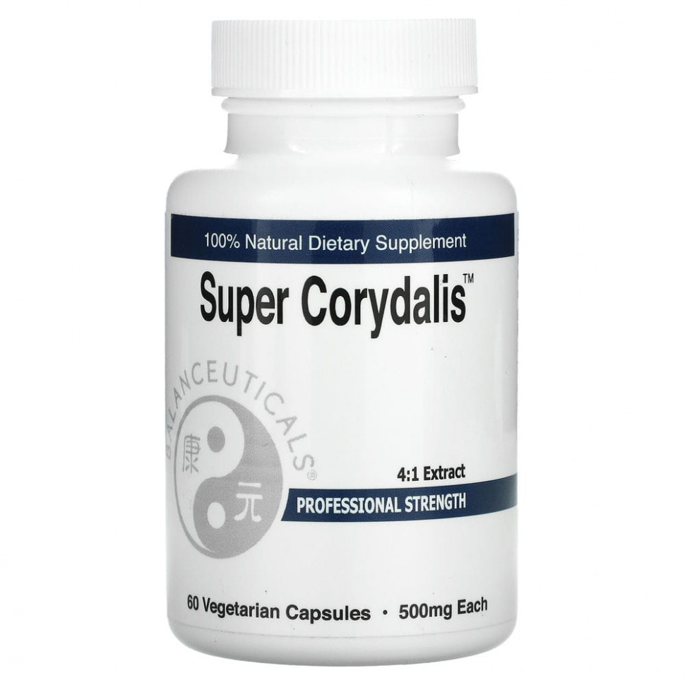   Balanceuticals, Super Corydalis,   , 500 , 60      -     -,    