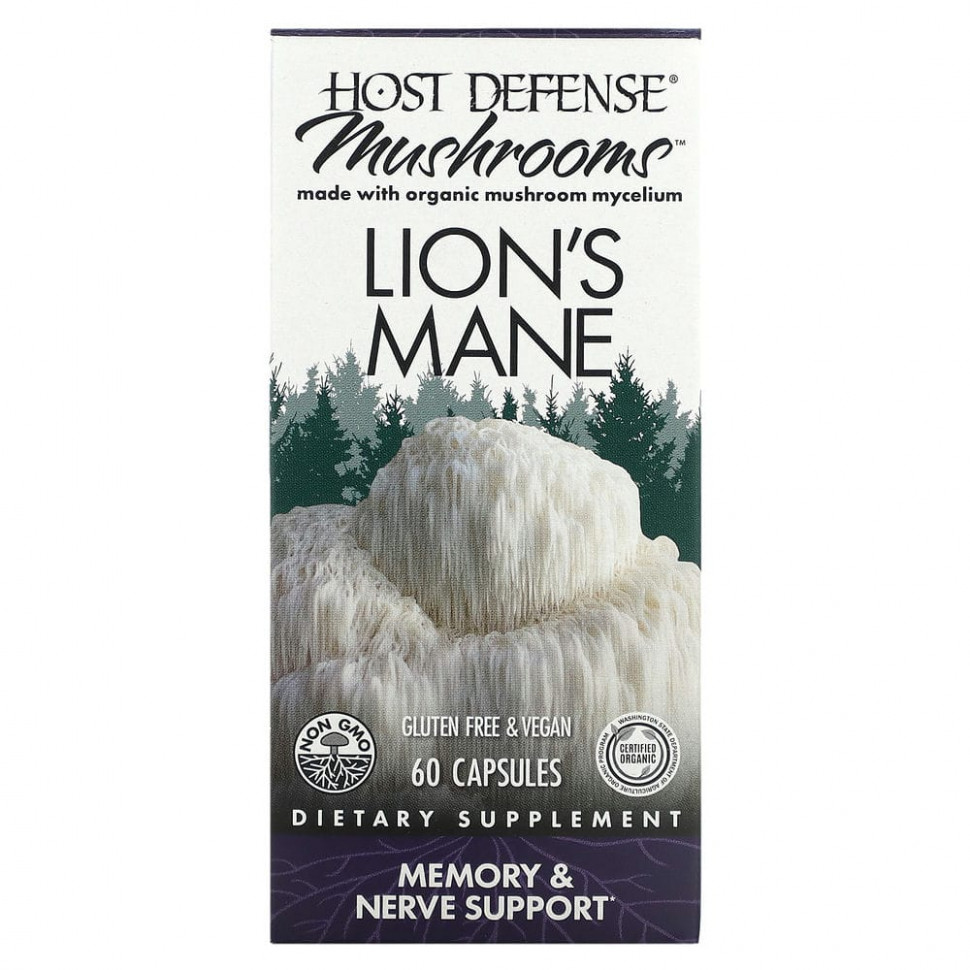   Fungi Perfecti, Host Defense,  ,     , 60      -     -,    