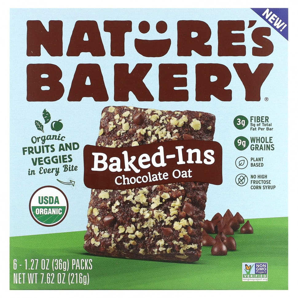   Nature's Bakery, Baked-In,  , 6   36  (1,27 )    -     -,    