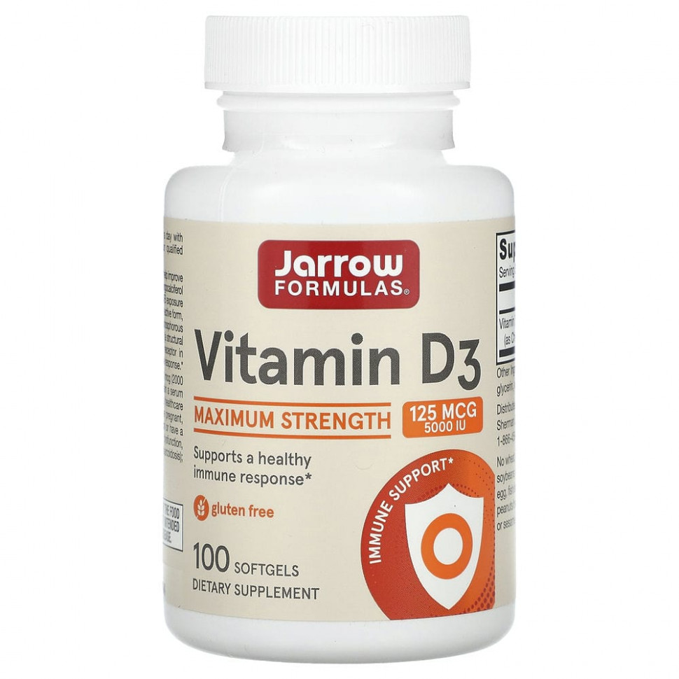   Jarrow Formulas,  D3, , 125  (5000 ), 100     -     -,    