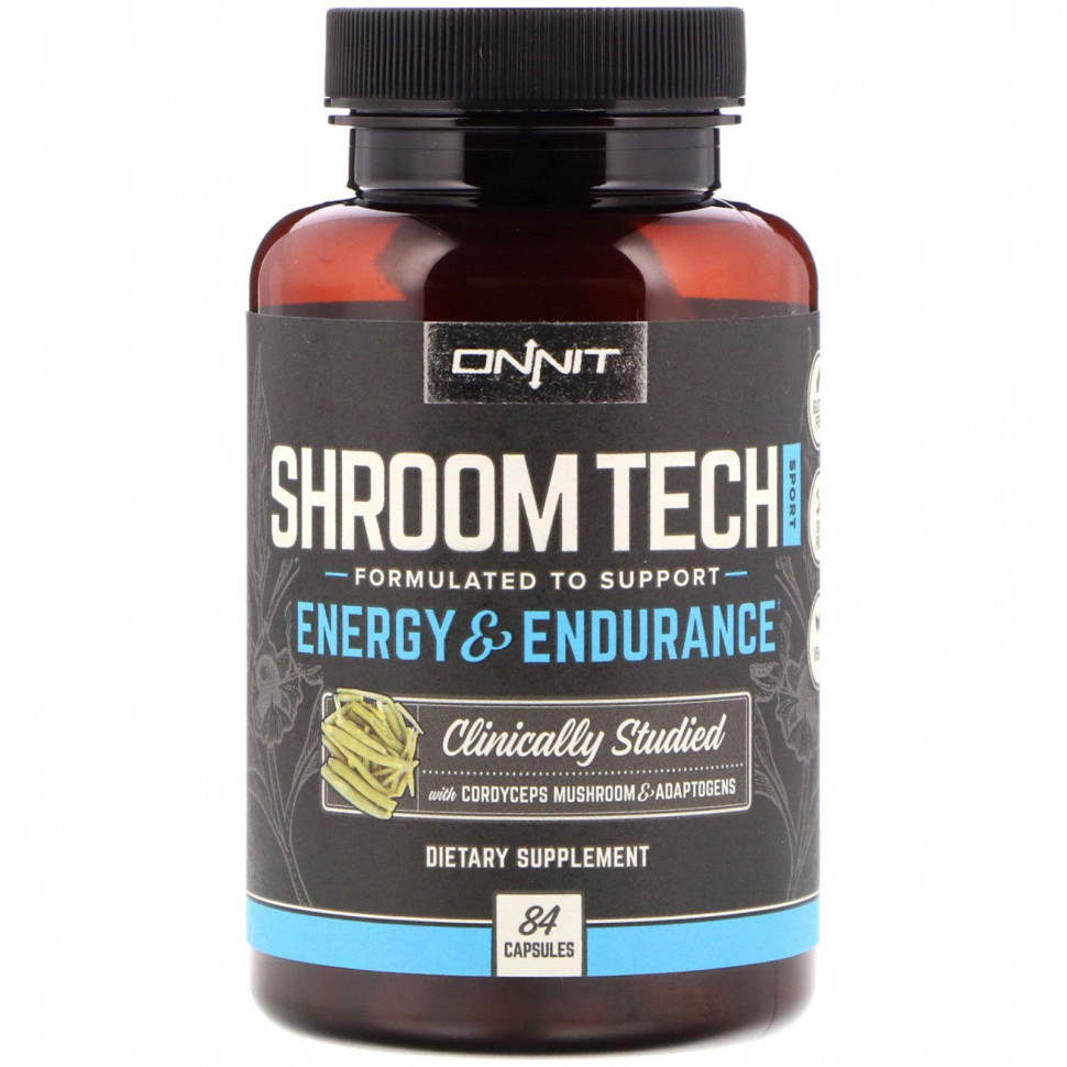   Onnit,  Shroom Tech Sport, Energy Endurance, 84     -     -,    