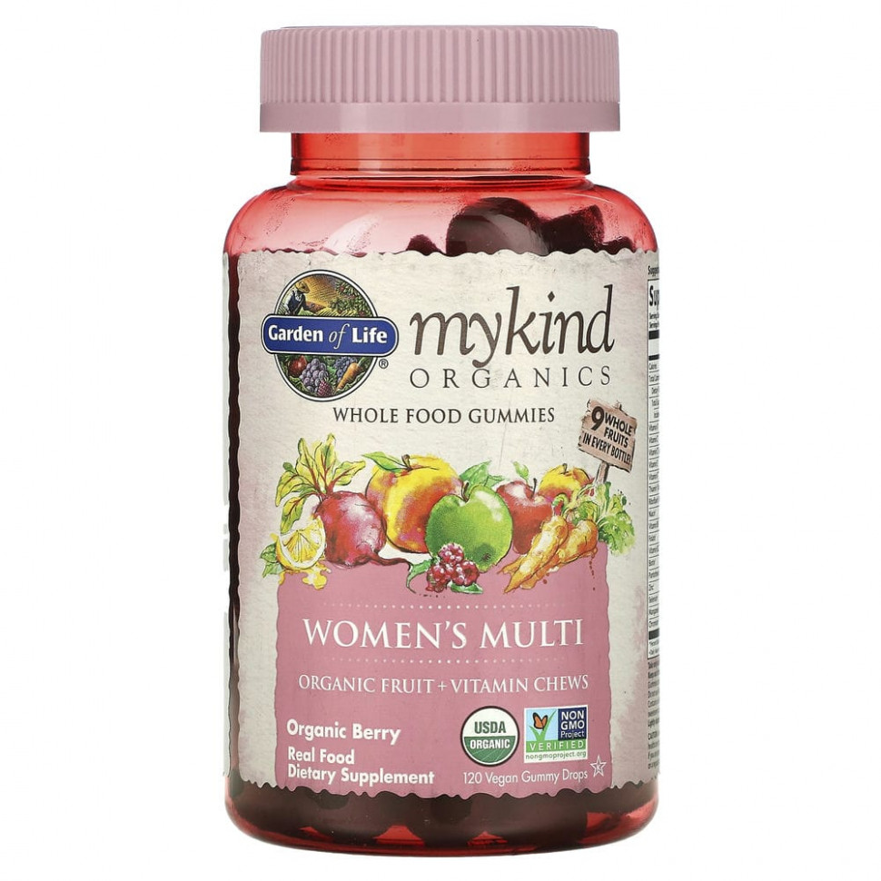   Garden of Life, MyKind Organics,   ,  , 120       -     -,    