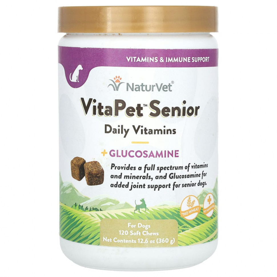   NaturVet, VitaPet Senior,      , 120  , 360  (12,6 )    -     -,    