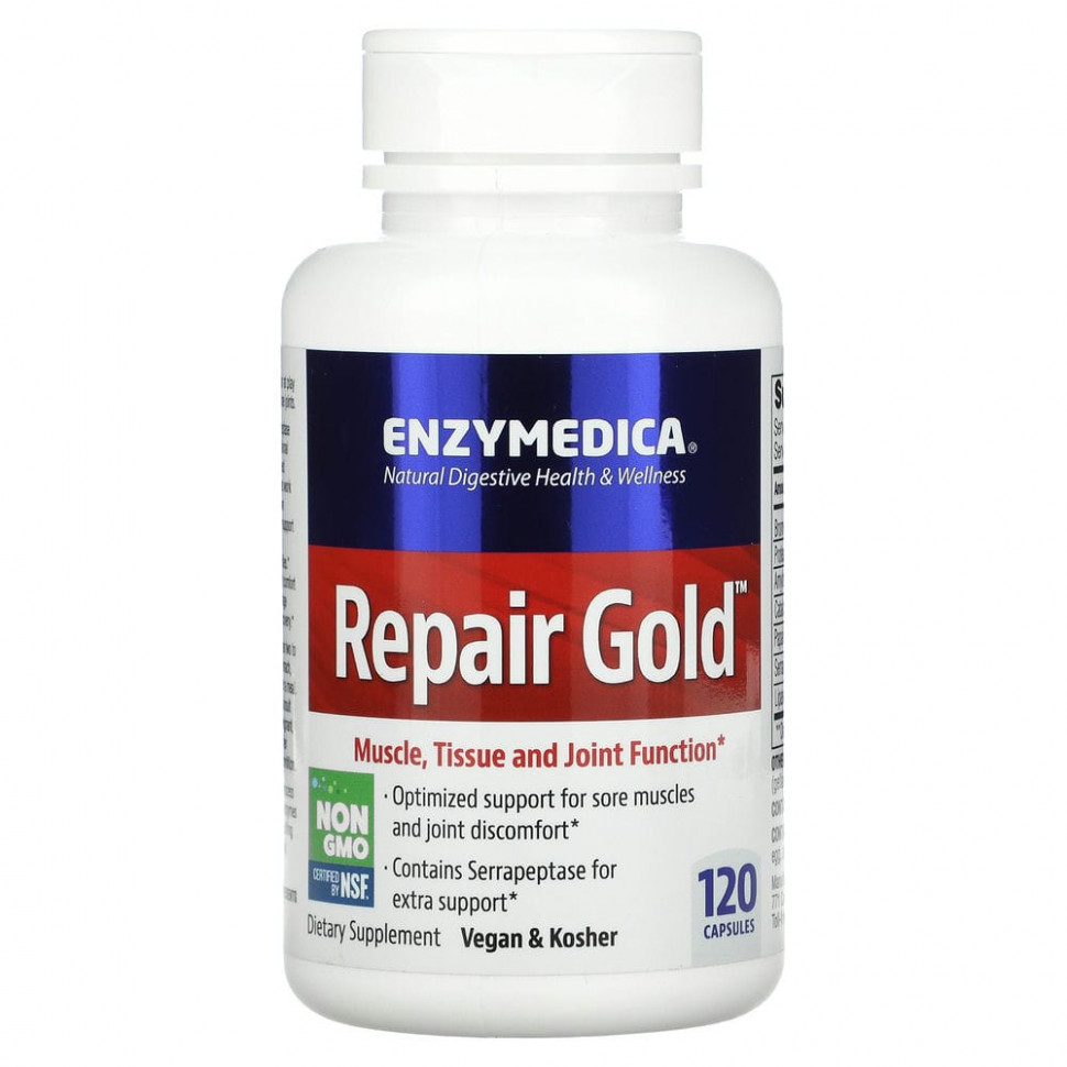   Enzymedica, Repair Gold, 120     -     -,    