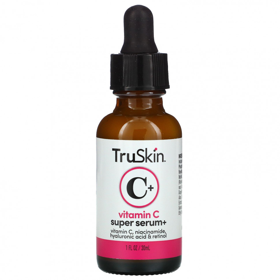   TruSkin, Vitamin C Super Serum +, 1   (30 )    -     -,    