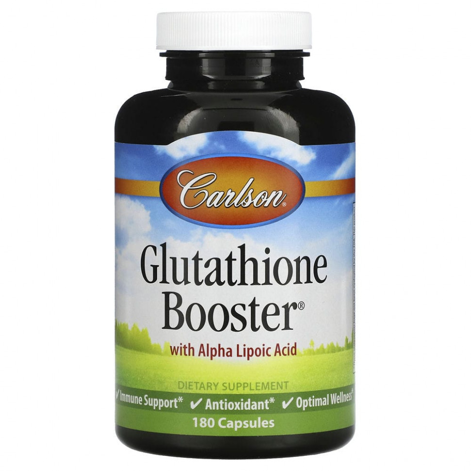   Carlson Labs, Glutathione Booster,   , 180     -     -,    