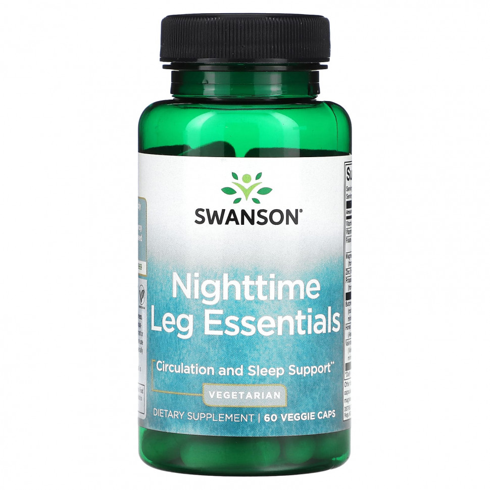   Swanson, Nighttime Leg Essentials, 60      -     -,    