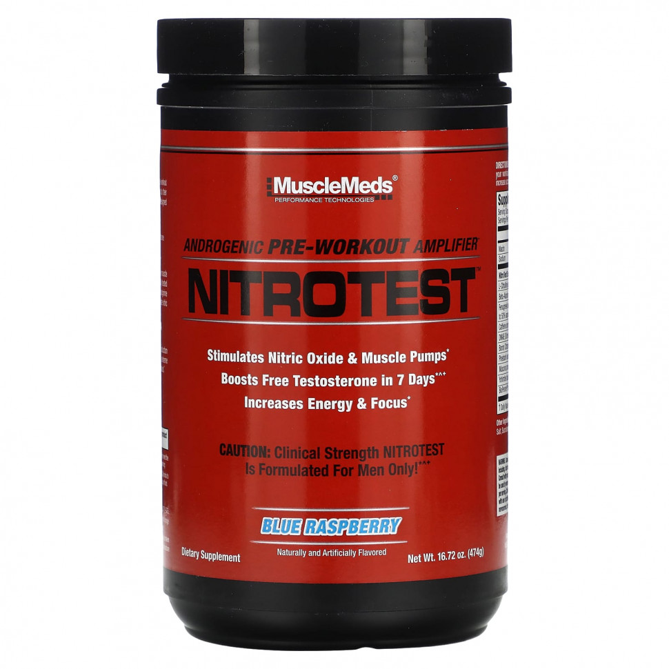   MuscleMeds, Nitrotest,    ,  , 474  (16,72 )    -     -,    