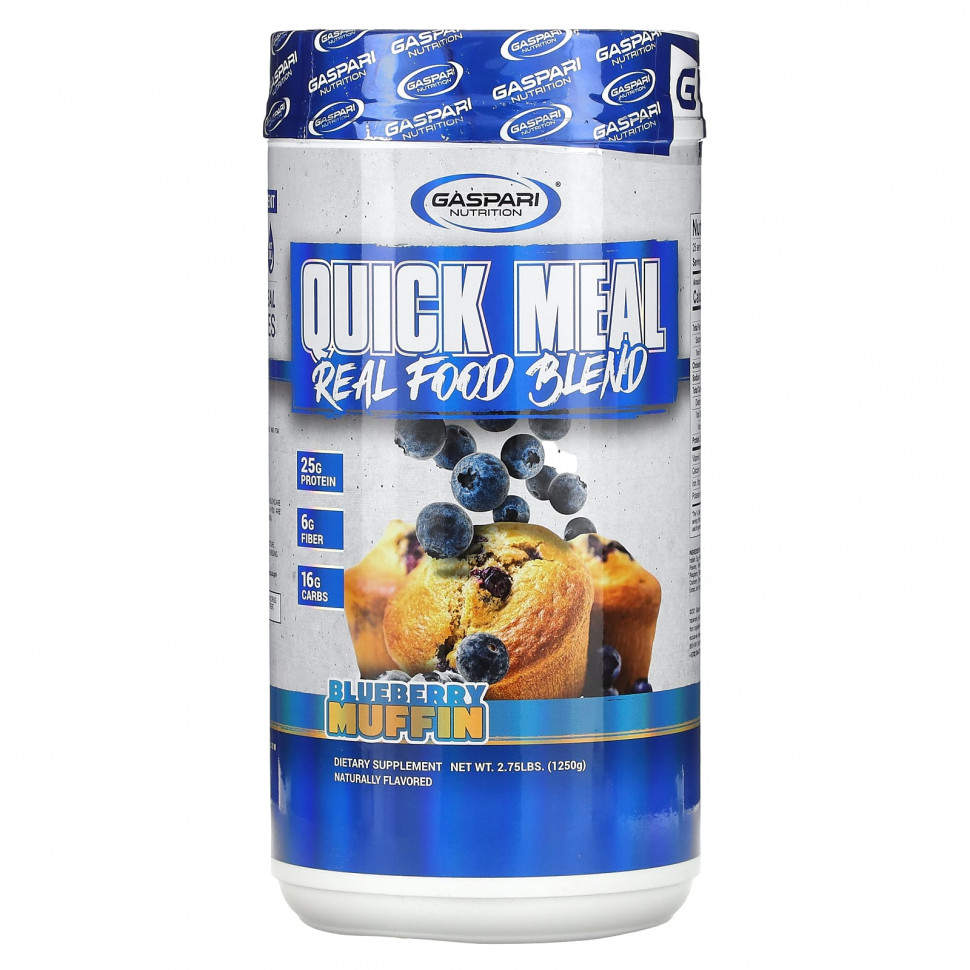   Gaspari Nutrition, Quick Meal,   ,   , 1250  (2,75 )    -     -,    