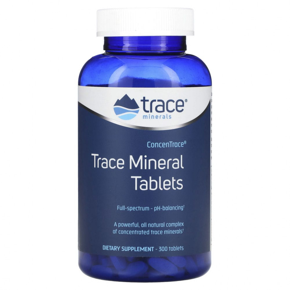   Trace Minerals , ConcenTrace,     , 300     -     -,    