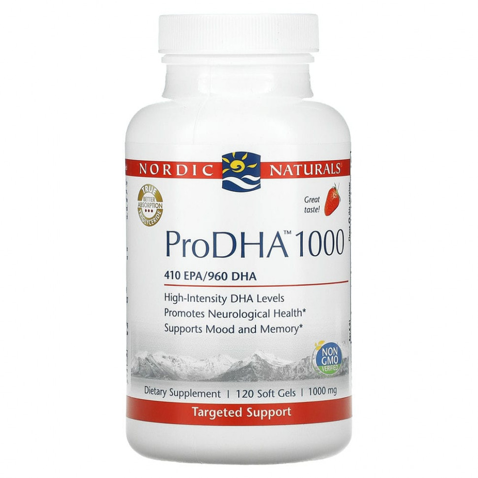   Nordic Naturals, ProDHA 1000,   ,   , 1000 , 120     -     -,    