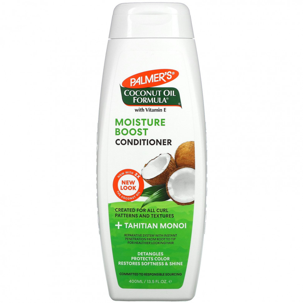   Palmer's, Moisture Boost Conditioner, Coconut Oil, 13.5 fl oz (400 ml)    -     -,    