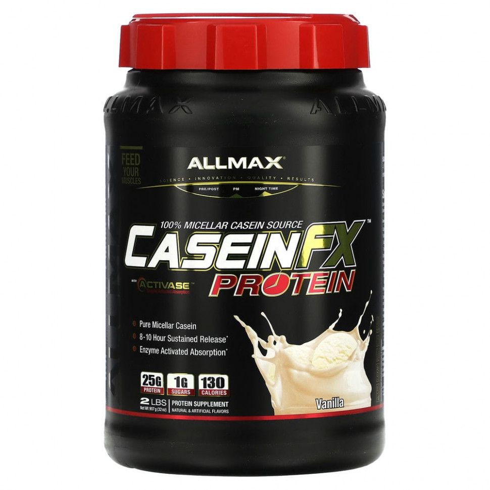   ALLMAX Nutrition, CaseinFX, 100%-   , , 907     -     -,    