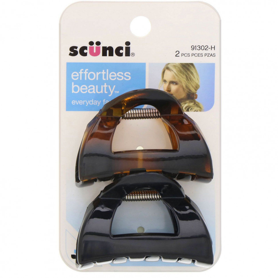   Scunci, - Effortless Beauty, 2     -     -,    