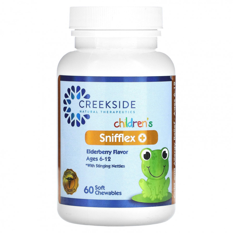   Creekside Natural Therapeutics, Snifflex Plus     ,   612 , , 60       -     -,    