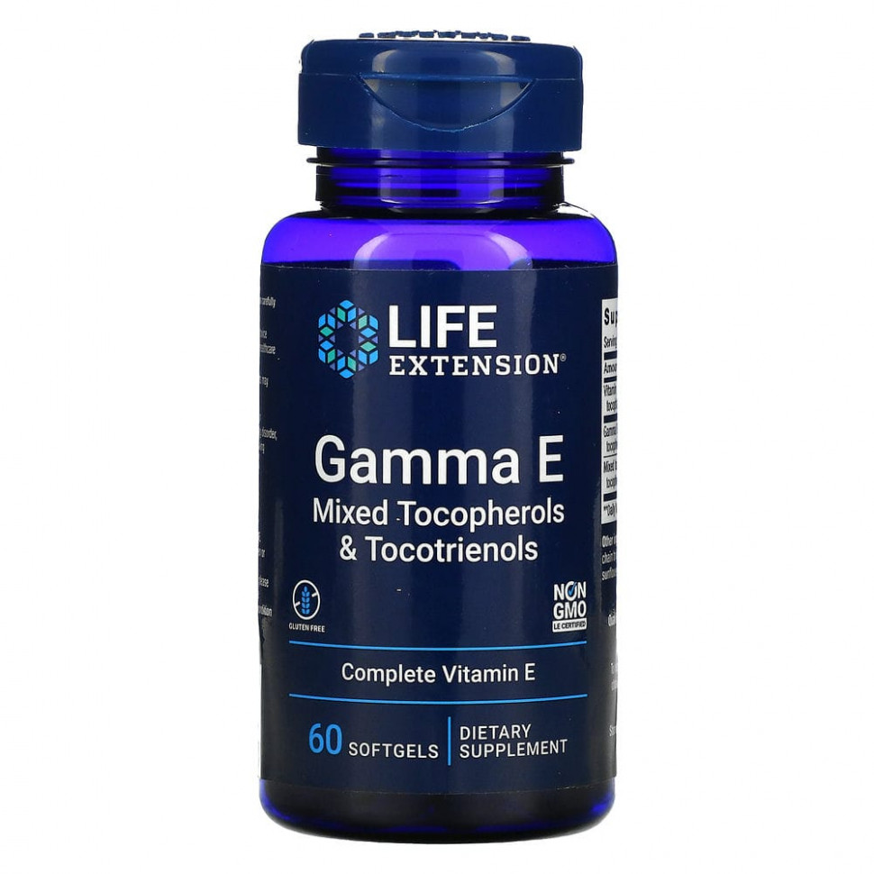   Life Extension, Gamma E,    , 60      -     -,    