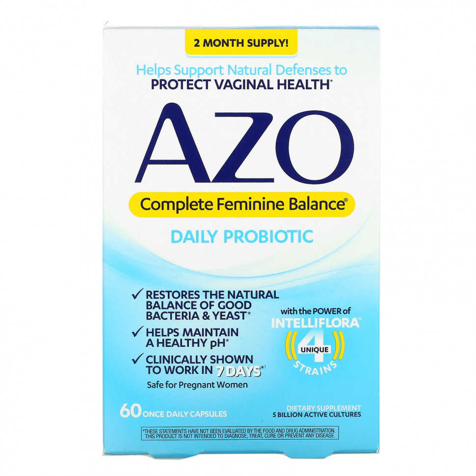   Azo, Complete Feminine Balance,    , 5   , 60           -     -,    