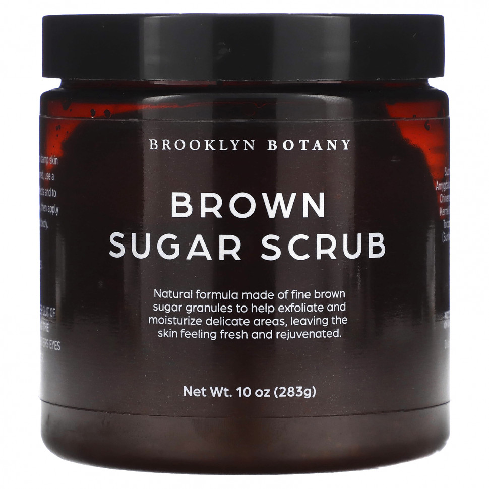   Brooklyn Botany, Brown Sugar Scrub, 10 oz (283 g)    -     -,    