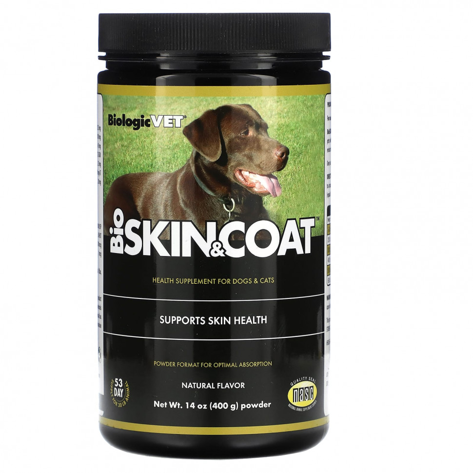   Flora, BiologicVet, BioSkin & Coat,    , , 400  (14 )    -     -,    