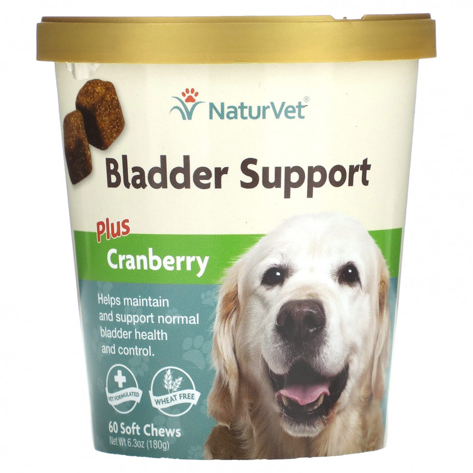   NaturVet, Bladder Support Plus Cranberry,  , 60  , 180  (6,3 )    -     -,    