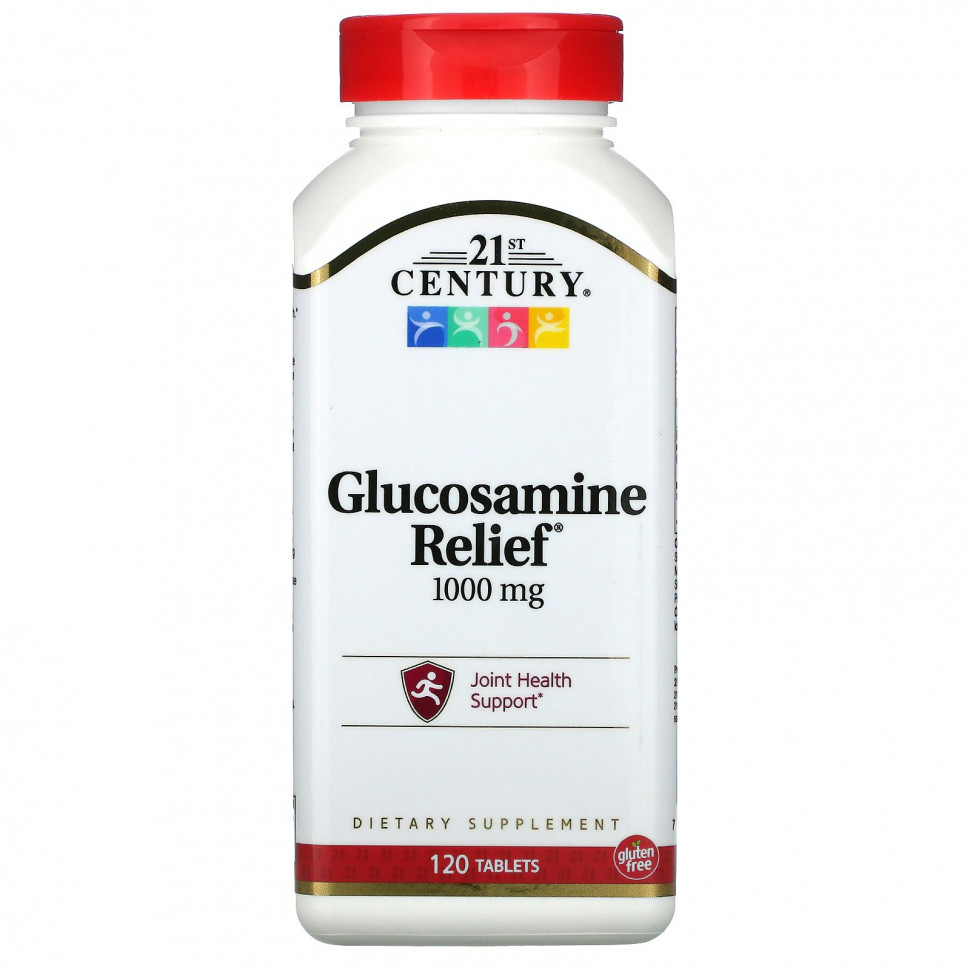   21st Century, Glucosamine Relief, 1000 , 120     -     -,    