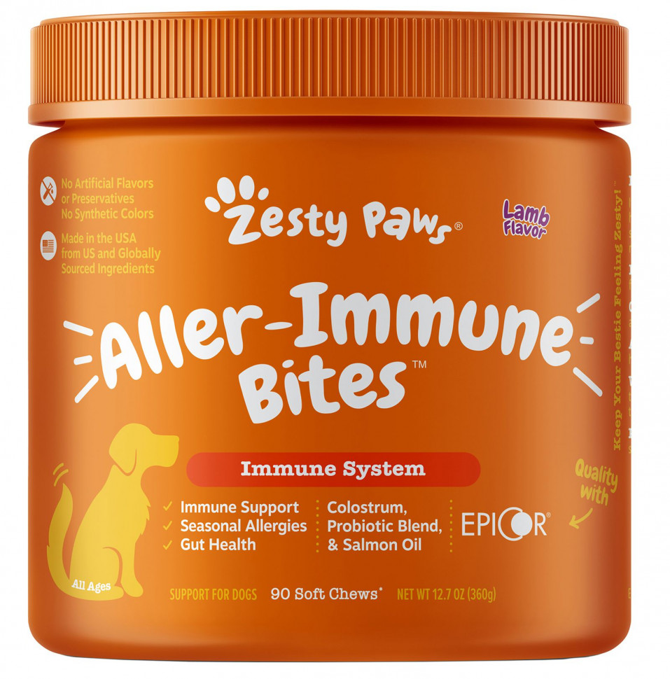   Zesty Paws, Aller-Immune Bites,     ,   , 90  , 360  (12,7 )    -     -,    