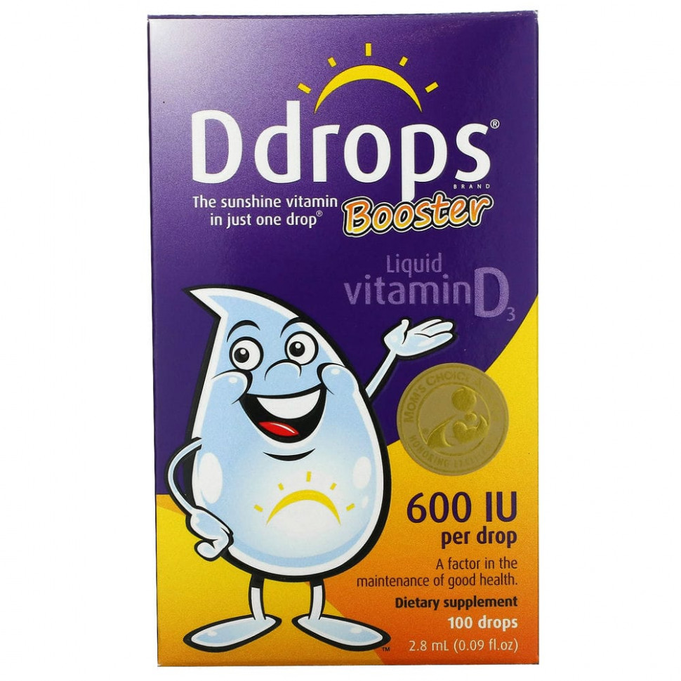   Ddrops, Booster,    D3, 600 , 2,8  (0,09 . )    -     -,    