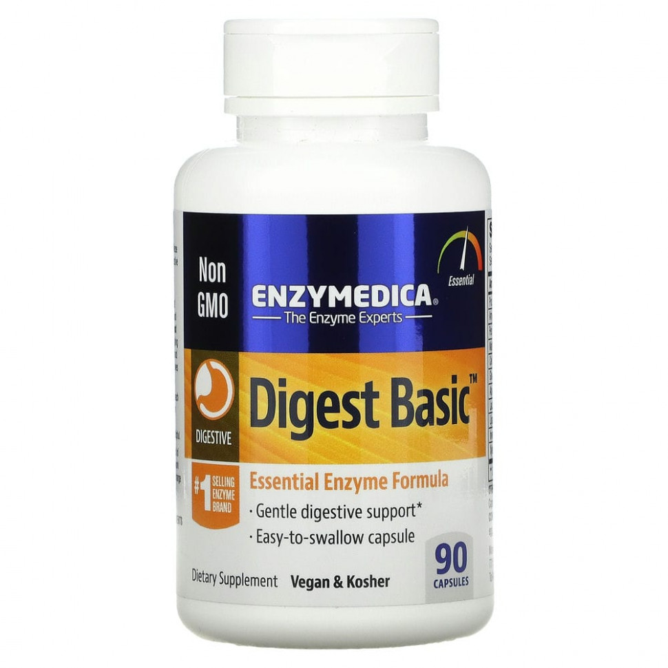   Enzymedica, Digest Basic,    , 90     -     -,    