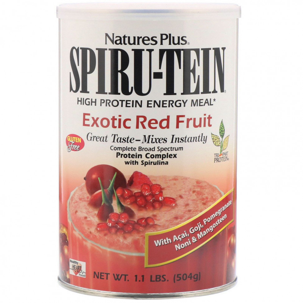   NaturesPlus,  Spiru-Tein,     ,   , 504     -     -,    