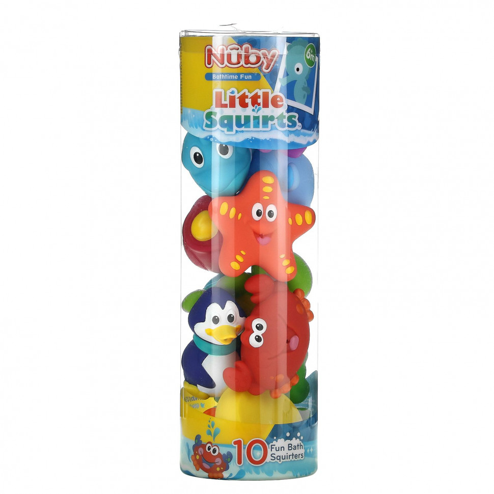   Nuby, Little Squirts,    ,    6 , 10 .    -     -,    