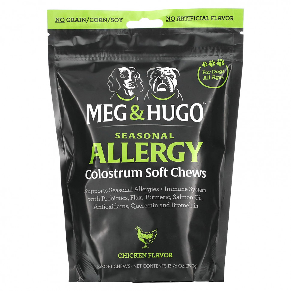   Meg & Hugo, Seasonal Allergy,    ,  ,   , , 120  , 390  (13,76 )    -     -,    